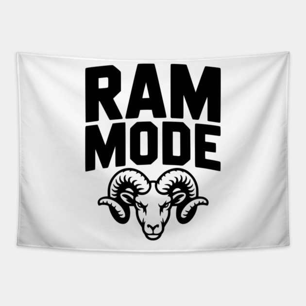 Ram Mode Tapestry by Frank Ring