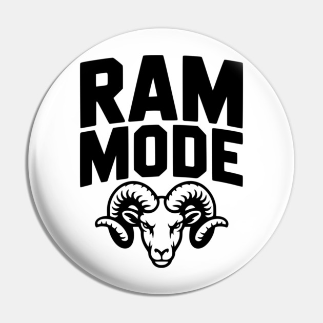 Ram Mode Pin by Frank Ring