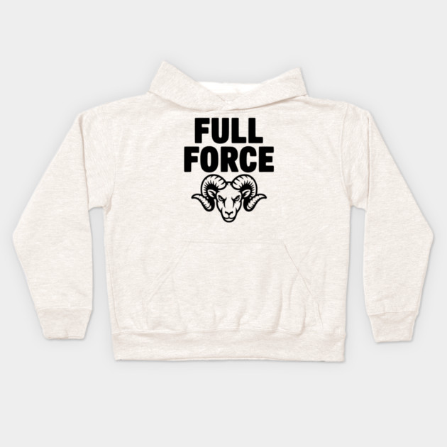 Full Force Kids Hoodie by Frank Ring