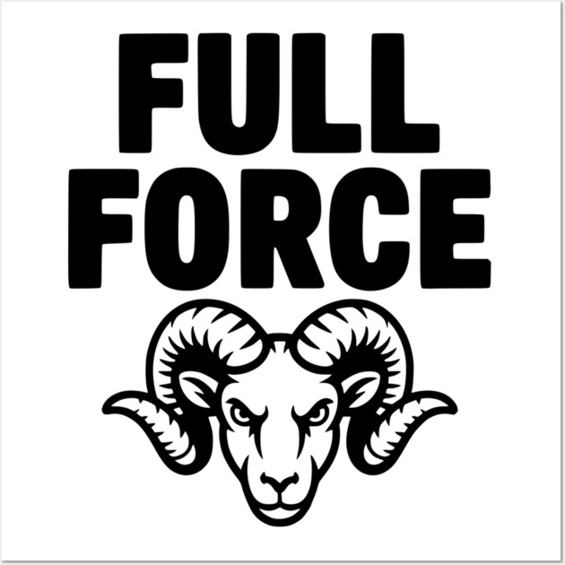 Full Force Wall Art by Frank Ring