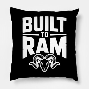Built to Ram Pillow