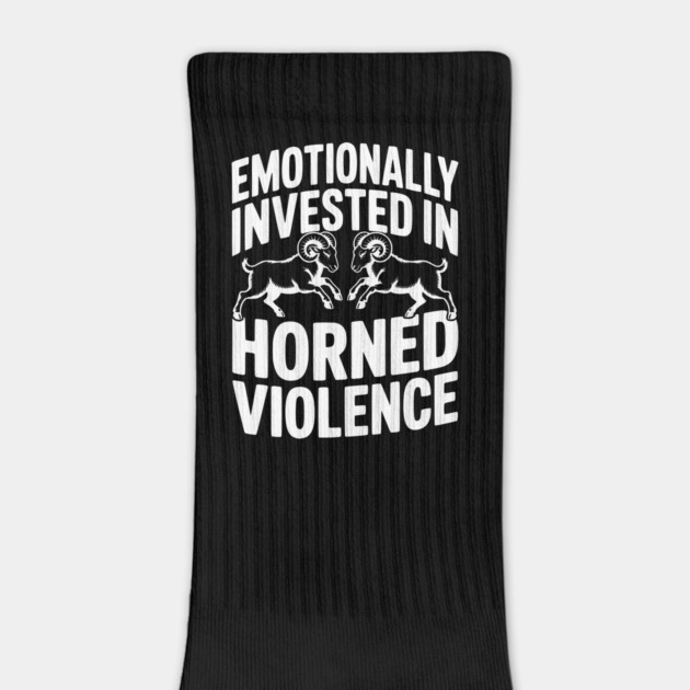 Emotionally Invested in Horned Violence by Frank Ring