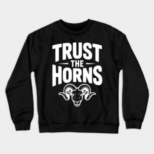 Trust the Horns Crewneck Sweatshirt