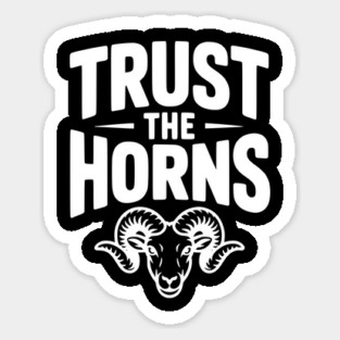 Trust the Horns Magnet