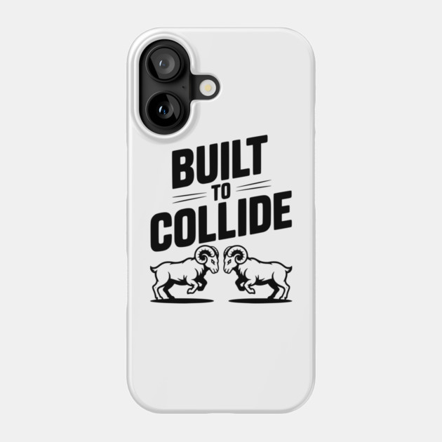 Built to Collide Phone Case by Frank Ring