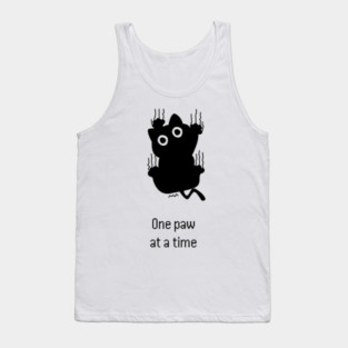 One Paw at a Time - Unnecessary Things Tank Top