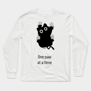 One Paw at a Time - Unnecessary Things Long Sleeve T-Shirt