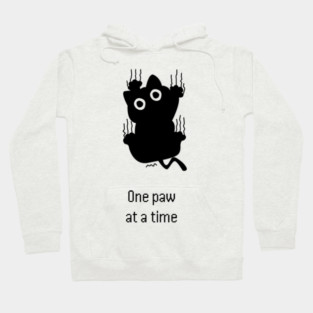 One Paw at a Time - Unnecessary Things Hoodie