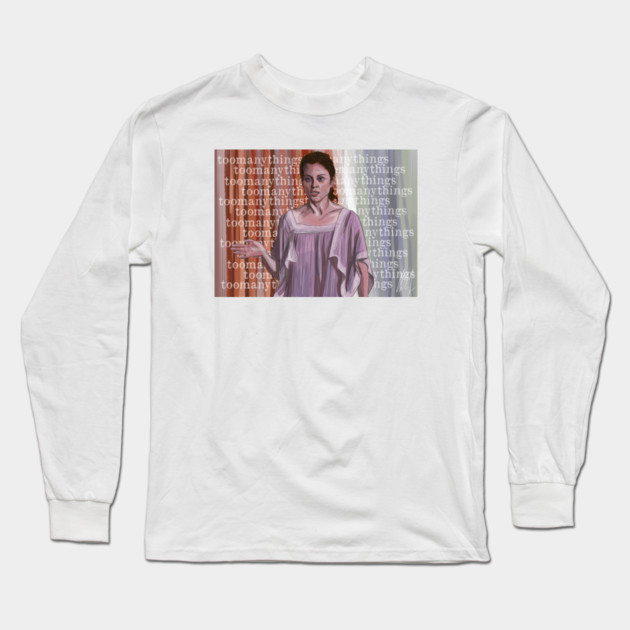 Boogie Nights: Too Many Things Long Sleeve T-Shirt by 51Deesigns