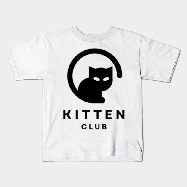 Kitten Club - Unnecessary Things Kids T-Shirt by Lou Johnson