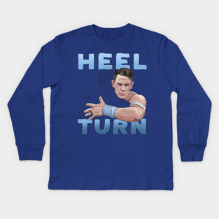 U CAN'T SEE THE HEEL TURN Kids Long Sleeve T-Shirt