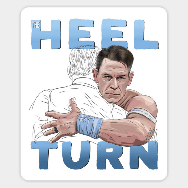 U CAN'T SEE THE HEEL TURN Magnet by 51Deesigns