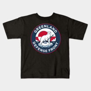 Greenland Defense Front Kids T-Shirt