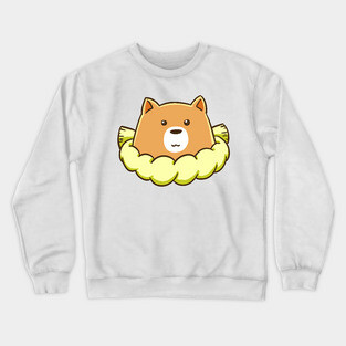 Natsu Kuma Miko Crewneck Sweatshirt