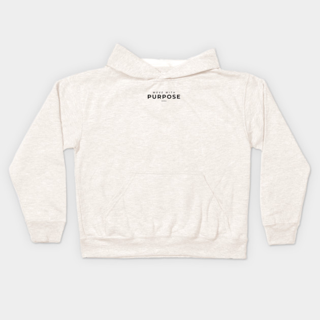 Move with Purpose Kids Hoodie by Helio's Store