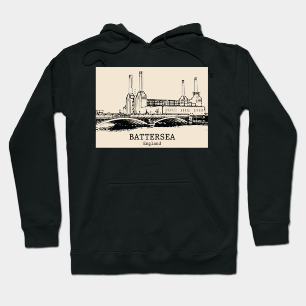 Battersea – England Hoodie by Lakeric