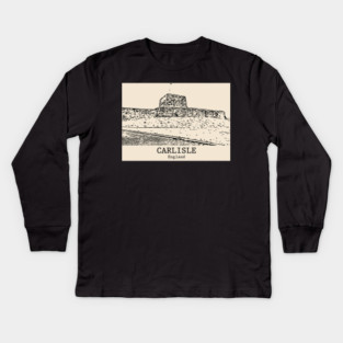 Carlisle – England Kids Long Sleeve T-Shirt