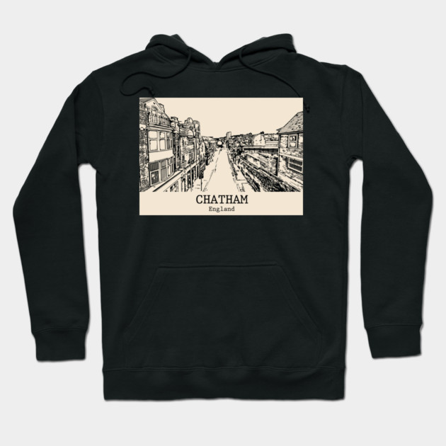 Chatham – England Hoodie by Lakeric