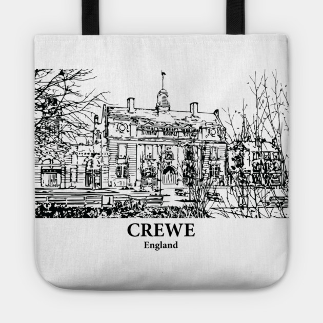 Crewe – England Tote by Lakeric