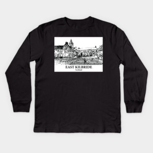 East Kilbride – Scotland Kids Long Sleeve T-Shirt