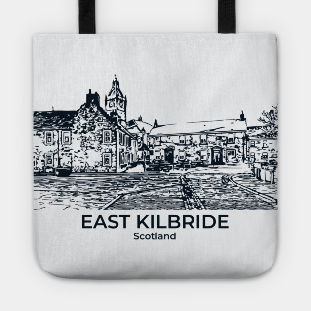 East Kilbride – Scotland Tote by Lakeric