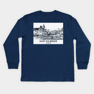 East Kilbride – Scotland Kids Long Sleeve T-Shirt