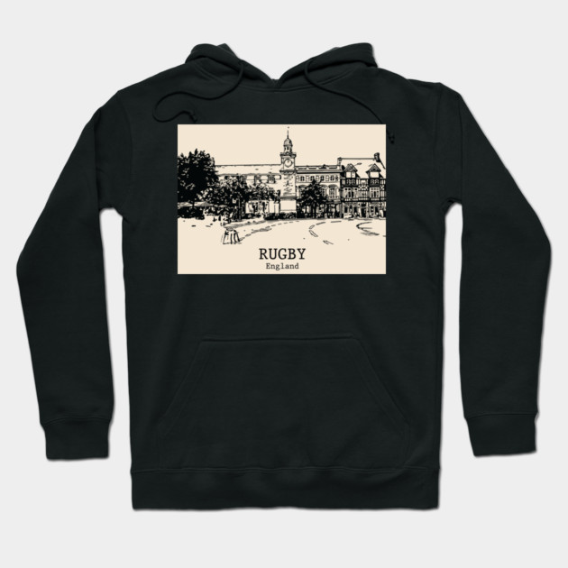Rugby – England Hoodie by Lakeric