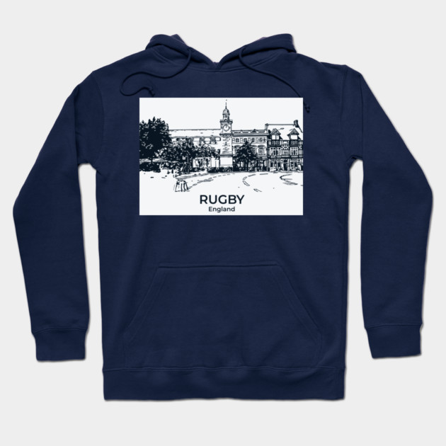 Rugby – England Hoodie by Lakeric