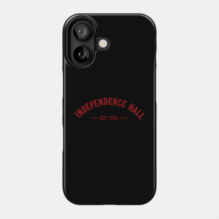Historic Hall Est 1753 Phone Case