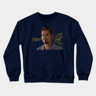Eastbound and Down: How long have you been with her? Crewneck Sweatshirt