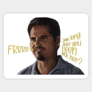 Eastbound and Down: How long have you been with her? Sticker