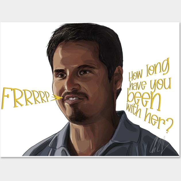 Eastbound and Down: How long have you been with her? Wall Art by 51Deesigns