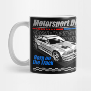 OLD SCHOOL MOTORSPORT ICON-WHITE Mug