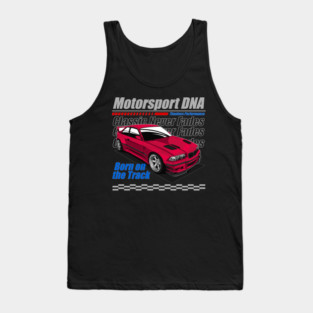 OLD SCHOOL MOTORSPORT ICON-RED Tank Top