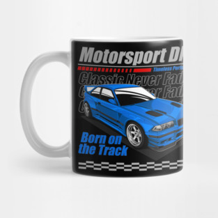 OLD SCHOOL MOTORSPORT ICON-BLUE Mug