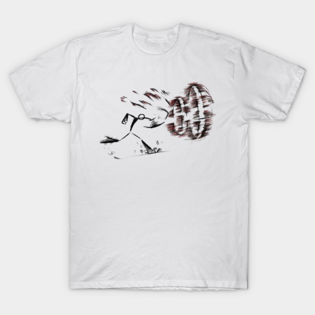 Waving punch T-Shirt by dtr_art