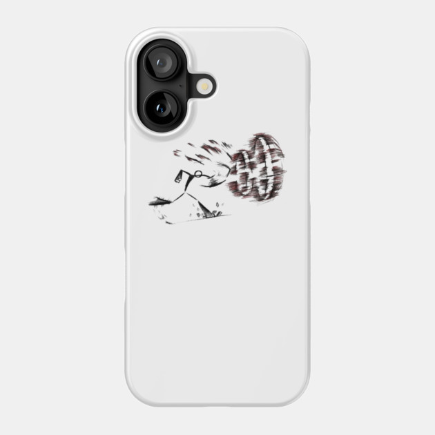 Waving punch Phone Case by dtr_art