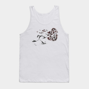 Waving punch Tank Top