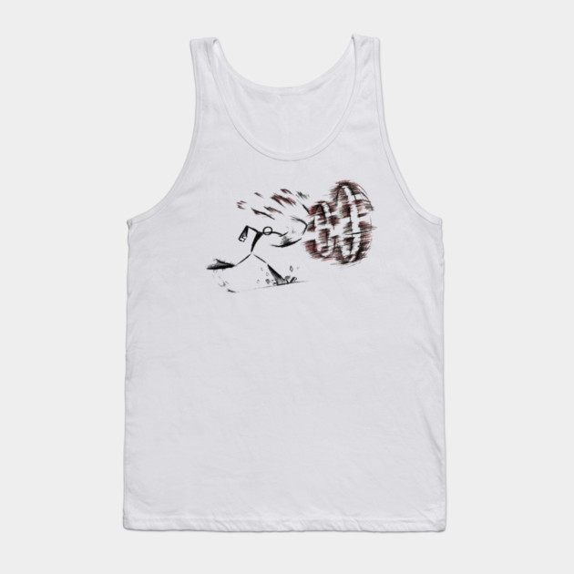 Waving punch Tank Top by dtr_art