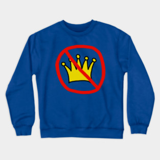 No Kings In America Crewneck Sweatshirt