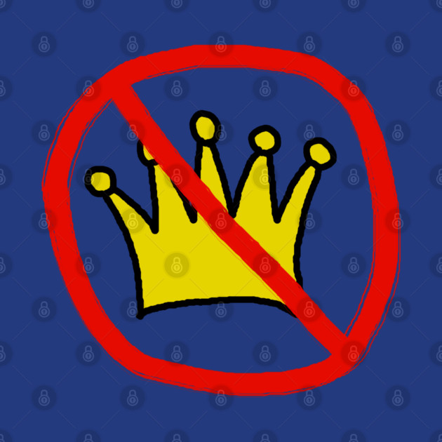 No Kings In America by Creatifly Graphic Tees