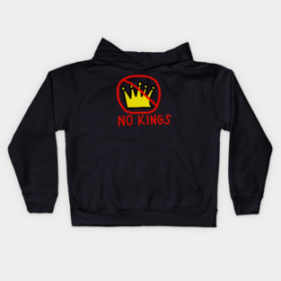 No Kings Kids Hoodie