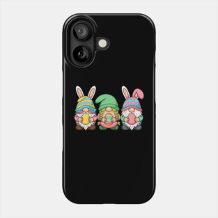 Easter bunny gnome Easter Day Gnome Rabbit Easter gnomies Phone Case
