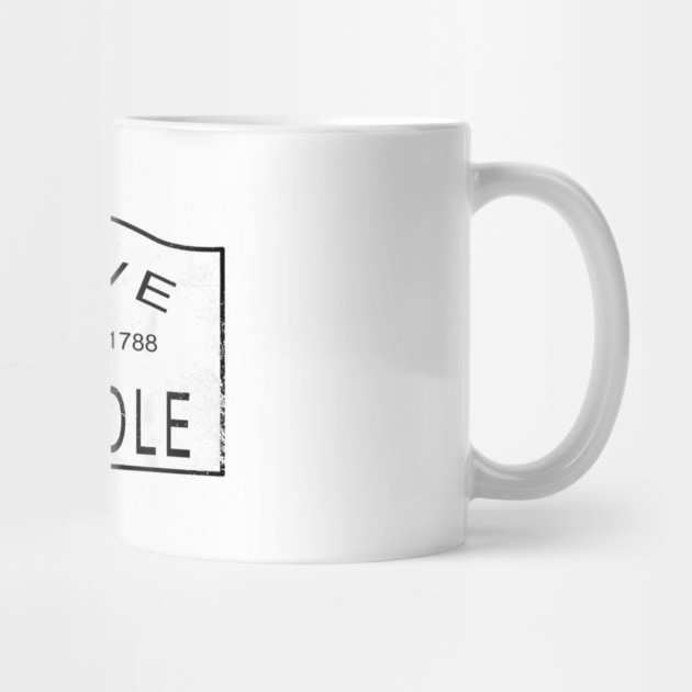 Native masshole massachusetts ma 1788 vintage by James Bates