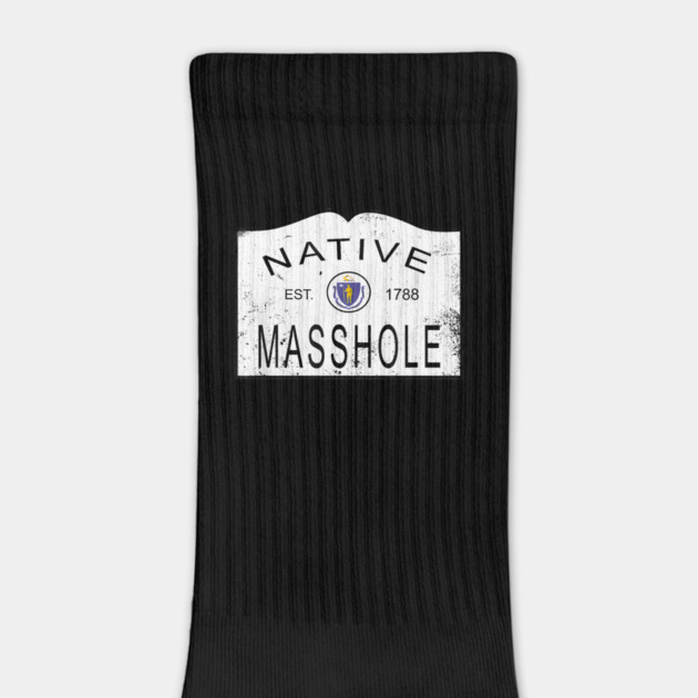 Native masshole massachusetts ma 1788 vintage by James Bates