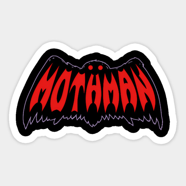 Mothman Red Magnet by James Bates