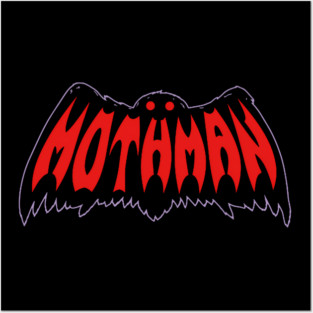 Mothman Red Posters and Art