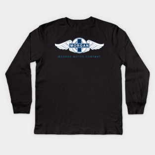 Morgan Motor Company Kids Long Sleeve T-Shirt
