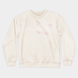 Unnecessary Things - Cursive VII Crewneck Sweatshirt