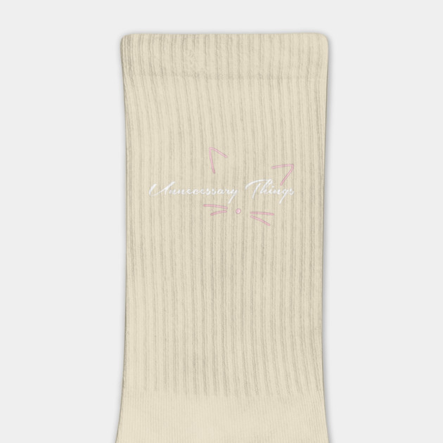 Unnecessary Things - Cursive VII by Lou Johnson